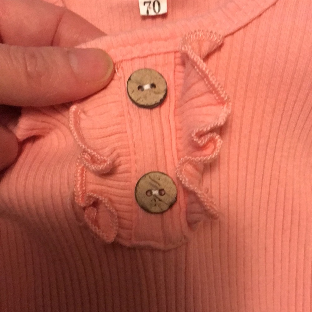 Newborn Ruffle Onsie - Picture 2 of 2
